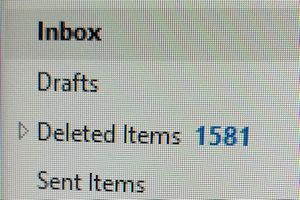 Deleted Email Folder